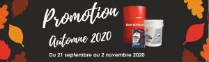 Sonic - Promotion automne 2020